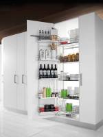 armoire de rangement pivotant pour cuisine